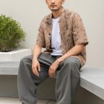 Men's Cotton Harem Pants: Loose Fit Elastic Waist